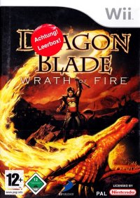 Dragon Blade Wrath Of Fire Wii US box art